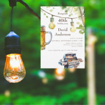 Überraschungs-Grillparty zum 40. Geburtstag