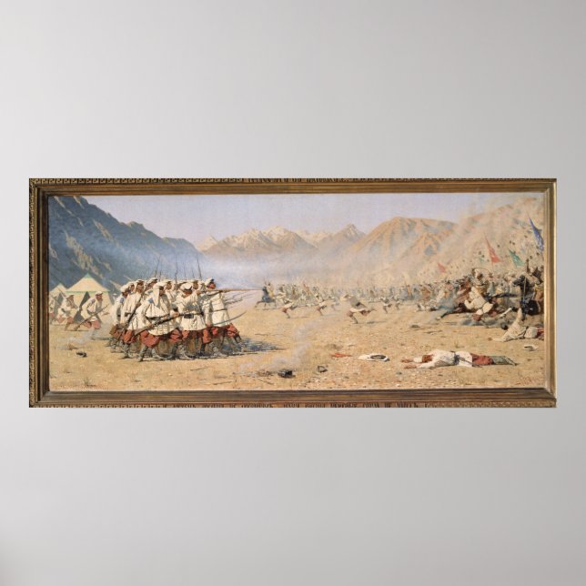 Überraschungsangriff, 1871 poster (Vorne)