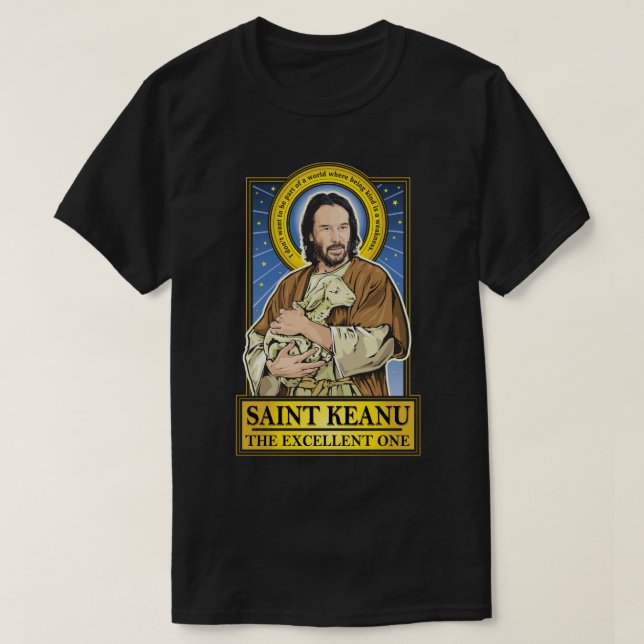 Überraschungsgeschenk Keanu Art Reeves Geschenke M T-Shirt (Design vorne)