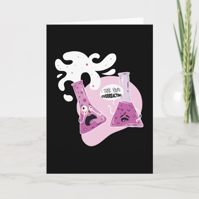 Überreaktion Karte (Vorderseite)