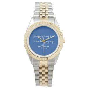 Überredung romantischer Brief  Armbanduhr