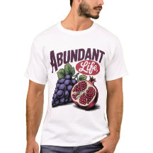Überreichlich Trauben Pomegranat Retro T-Shirt