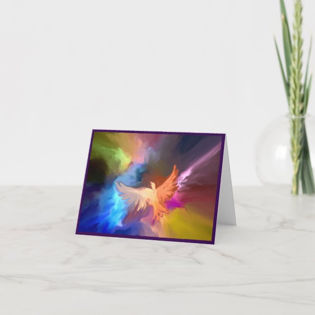 Überreichliche Grace - Eine Christliche Dankeskart Dankeskarte (Vorderseite)