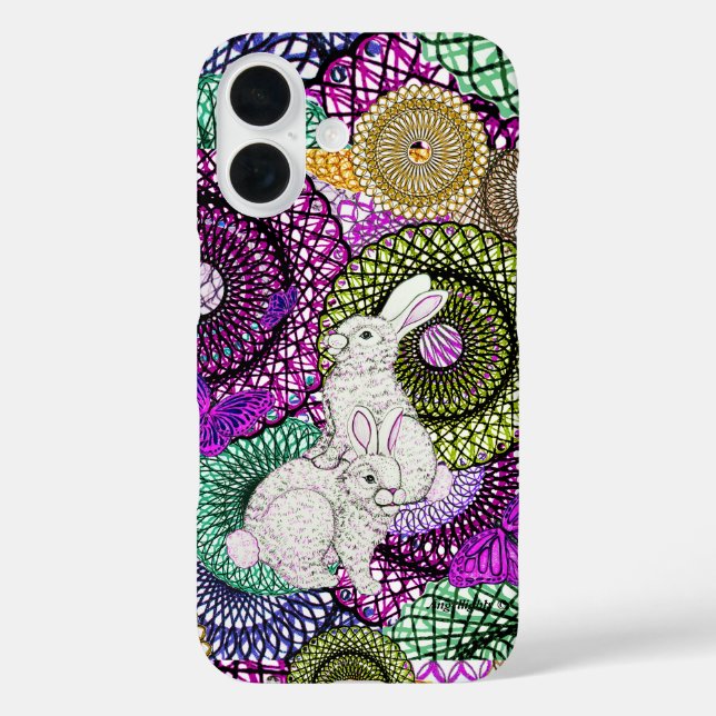 Überreichliche Kaninchen Case-Mate iPhone Hülle (Rückseite)