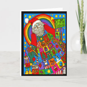 Überreichliche Segen Weihnachtskarte Karte