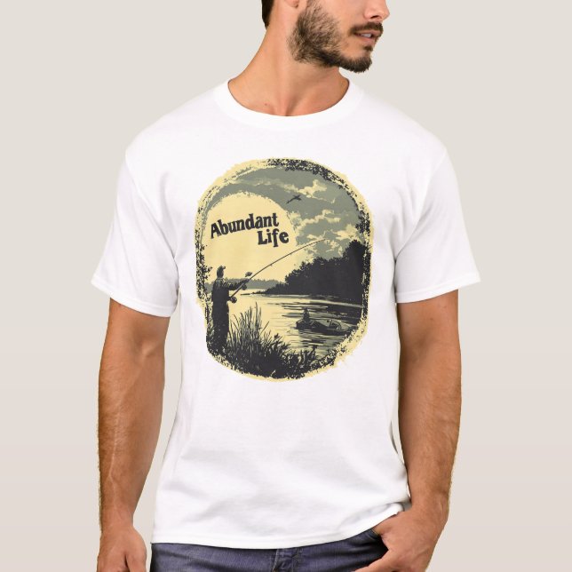 Überreichliches lebenslanges T-Shirt (Vorderseite) (Vorderseite)