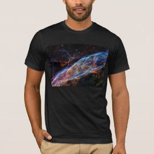 Überreste der Supernova Veil-Nebel Hubble-Teleskop T-Shirt