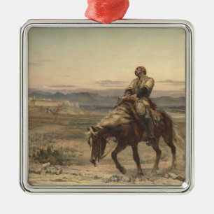 Überreste einer Armee (von Elizabeth Thompson) Ornament Aus Metall