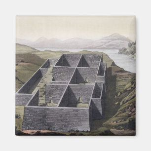 Überreste eines Inkapalastes bei Callo, Peru, von Magnet