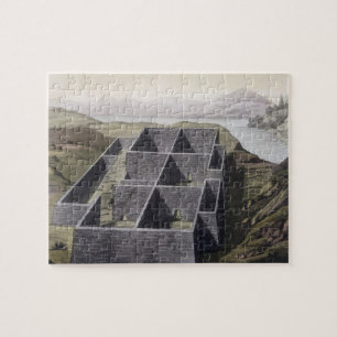 Überreste eines Inkapalastes bei Callo, Peru, von Puzzle
