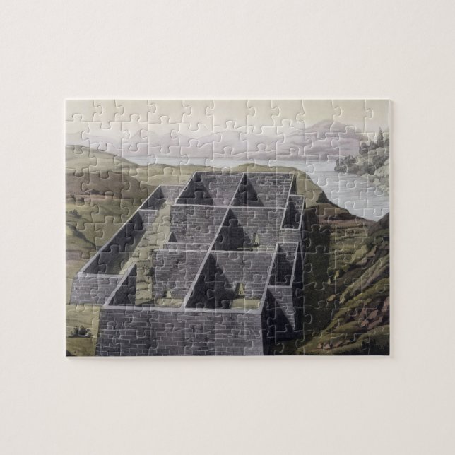 Überreste eines Inkapalastes bei Callo, Peru, von Puzzle (Horizontal)