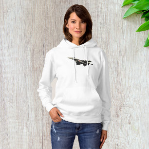 Überschall-Kampfflugzeug Militärflugzeug Hoodie