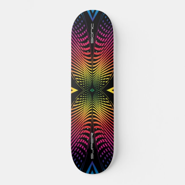  Überschall-Spectrum-Skateboard Skateboard (Vorderseite)