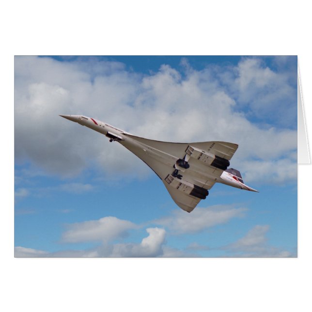 Überschallconcorde G-BOAB (Vorderseite (Horizontal))