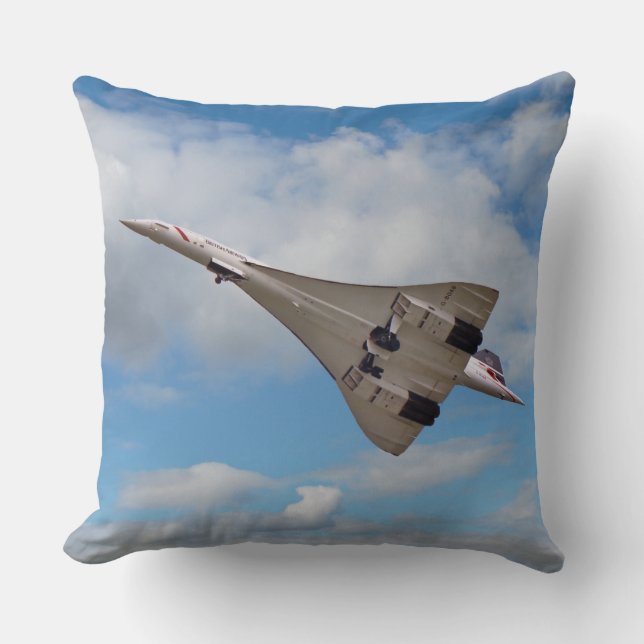 Überschallconcorde G-BOAB Kissen (Vorderseite)