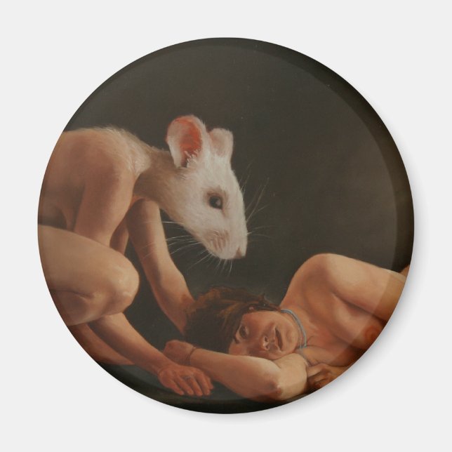 Überschlafen Magnet (Vorne)