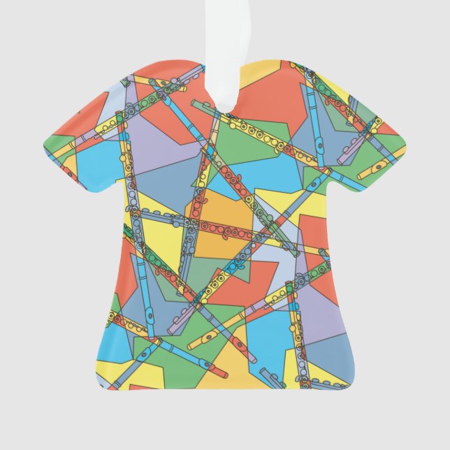 Überschneidung von Flöten Ornament (Vorderseite)