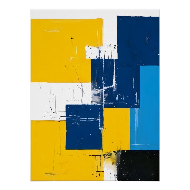 Überschneidung von Harmonie Poster (Vorderseite)