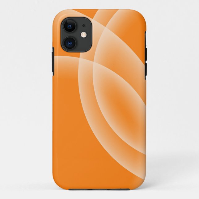 Überschneidung von Spheres - Fall Orange iPhone Case-Mate iPhone Hülle (Rückseite)