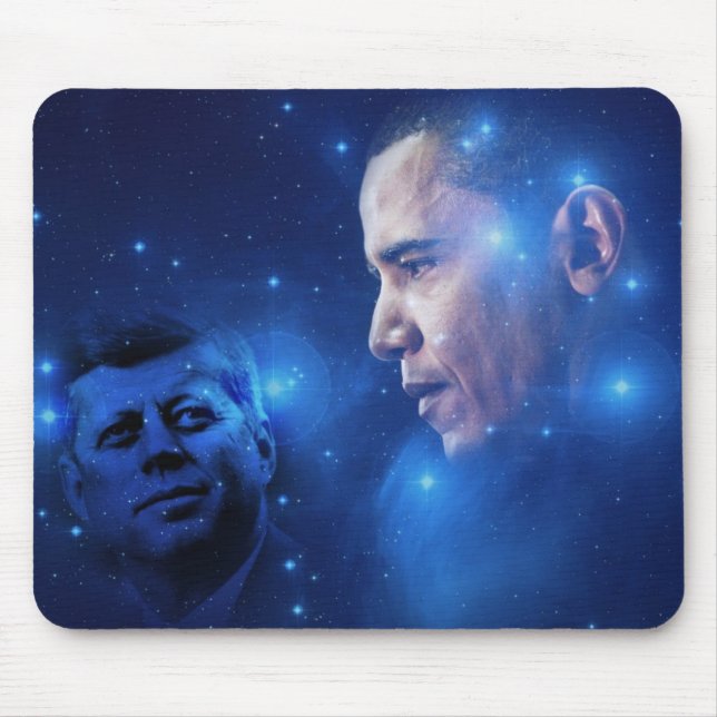 Überschreiten der Fackel, John F. Kennedy Barack Mousepad (Vorne)