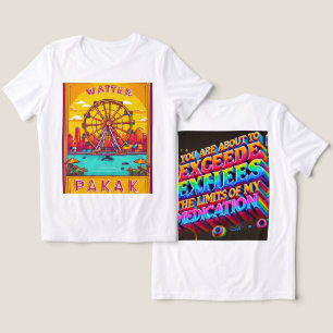 Überschreiten der Grenzen des T - Shirt "Meine Med