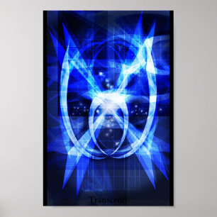 Überschreiten Sie Poster