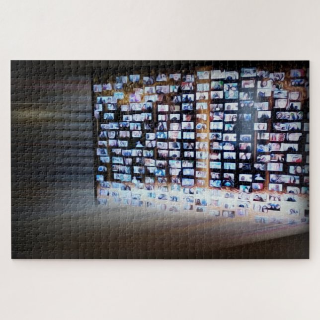 Überschreiten von Online-Grenzen Puzzle (Horizontal)