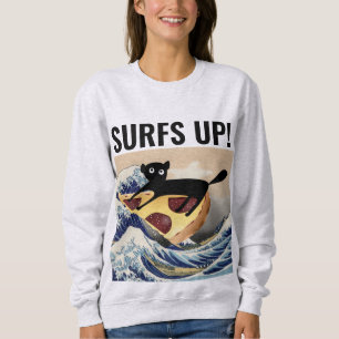 ÜBERSCHREITENDE PIZZA CAT-T - SHIRT