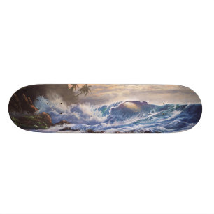 Überschreitung von Schönheit Skateboard