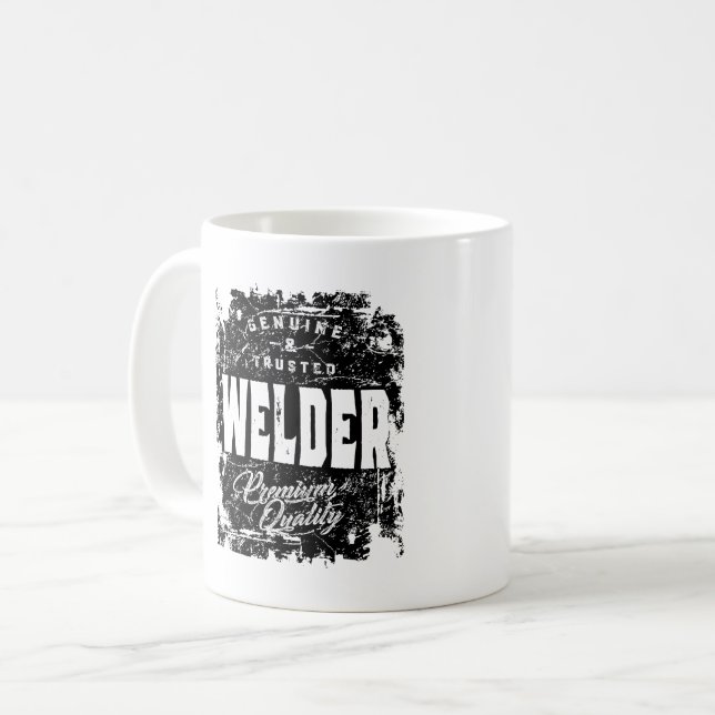 Überschrift für Welder-Arbeit Kaffeetasse (Vorderseite Links)