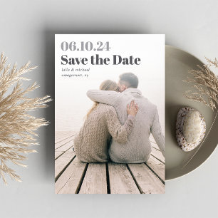 Überschrift Modernes vertikales Full-Foto Ankündigung