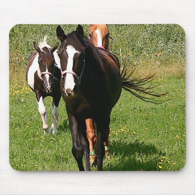 Überschrifts-Zuhause-Mausunterlage Mousepad (Vorne)