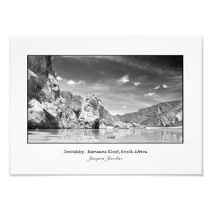 Überschwemmter Fluss in Baviaanskloof Fotodruck