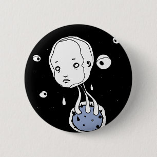 Überschwemmungs-Planet Button