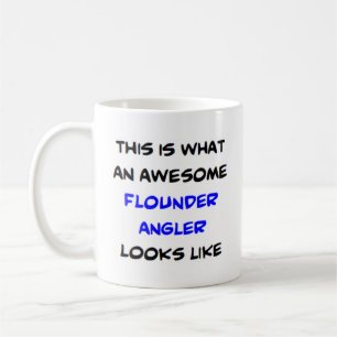 Überschwemmungsangler, phantastisch kaffeetasse