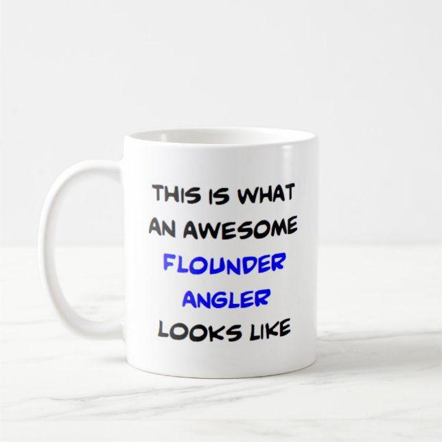 Überschwemmungsangler, phantastisch kaffeetasse (Links)