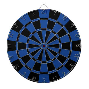 Überseeisches Blau und Schwarzes Dartscheibe