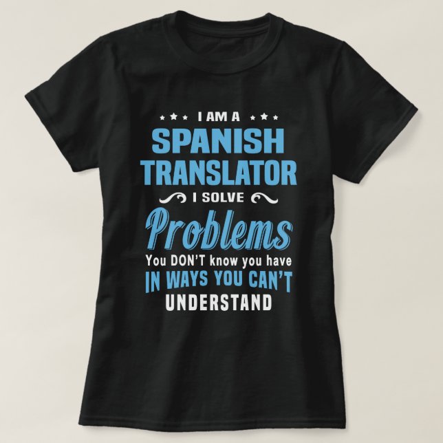 Übersetzer T-Shirt (Design vorne)