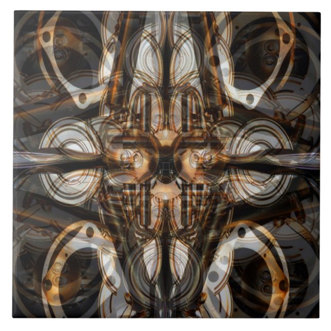 Übersetzt für Steampunk Fliese (Vorderseite)