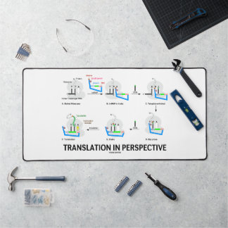 Übersetzung in perspektivem tRNA-Biologie-Protein Schreibtischunterlage