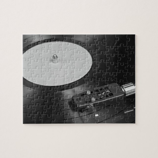 Übersicht über das Sammeln von Vinyl-Aufnahmen in  Puzzle (Horizontal)