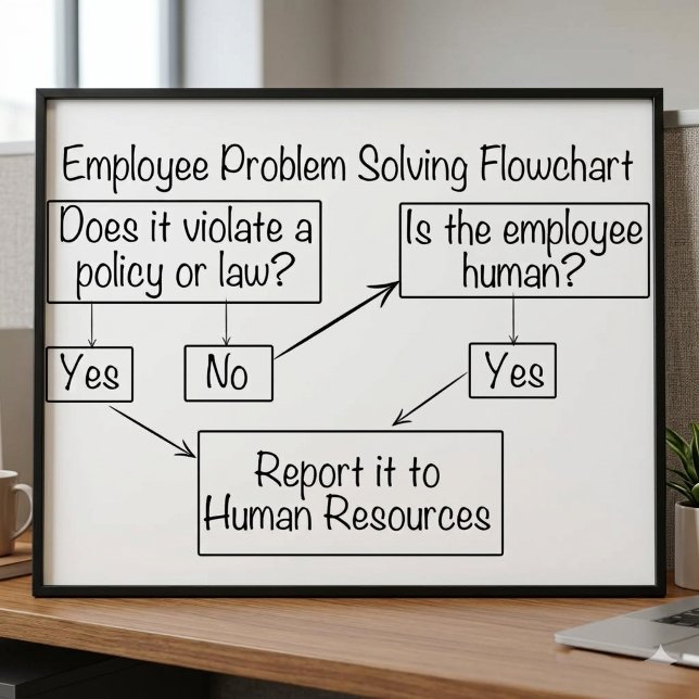 Übersicht über den Personalbestand - Problem lösen Poster (Von Creator hochgeladen)