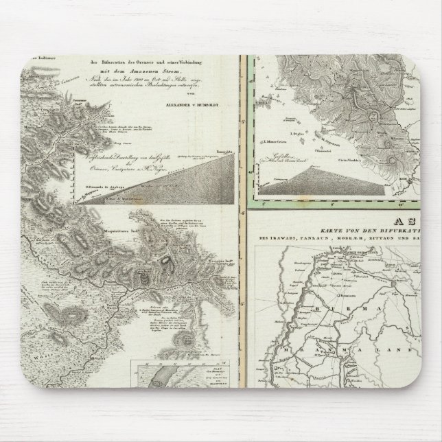 Übersicht über die bekanntere Bifuration Mousepad (Vorne)