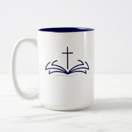 Übersicht über die Bibel Zweifarbige Tasse