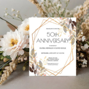 Übersicht über die Goldene Hochzeit