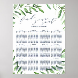 Übersicht über die Hochzeiten der Olive Branch Boh Poster