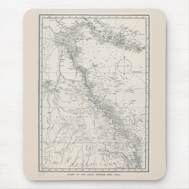 Übersicht über die Karte des Gebiets "Great Barrie Mousepad (Vorne)