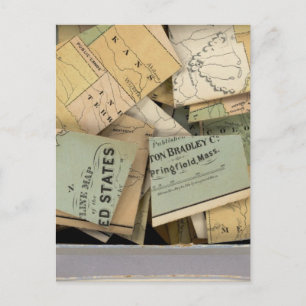 Übersicht über die Kontur, USA Postkarte