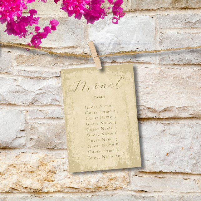 Übersicht über die Sitzplätze an den Off-White-Gru Tischnummer (Von Creator hochgeladen)