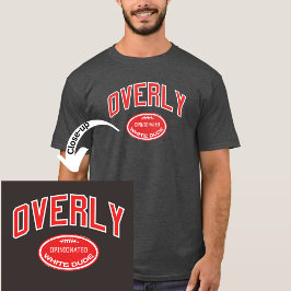 Übersichtlicher weißer Typ T-Shirt